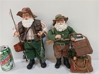 Hunting & fishing Santas
