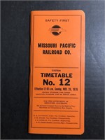 NOVEMBER 26, 1978 MOPAC SYSTEM TIMETABLE NO. 12