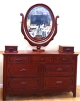 Davis Cabinet Lillian Russell dresser w/ mirror