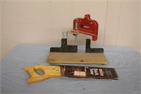 Sears Craftsman mitre saw and a  Mastercraft 14"