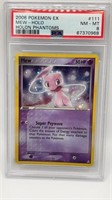 2006 Pokémon EX Mew-Holo Holon Phantoms PSA 8