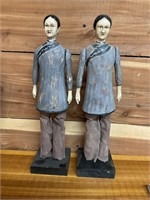 PAIR OF VINTAGE CHINESE FIGURES