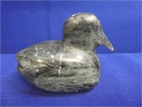 Signed Duck Figurine