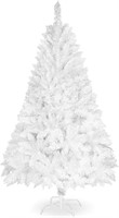 8ft Premium White Artificial Christmas Tree for Ho
