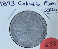 1893 COLOMBIAN EXPO HALF DOLLAR