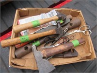 hatchet,hammer & tools