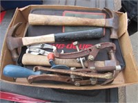 hammers,gear puller & items