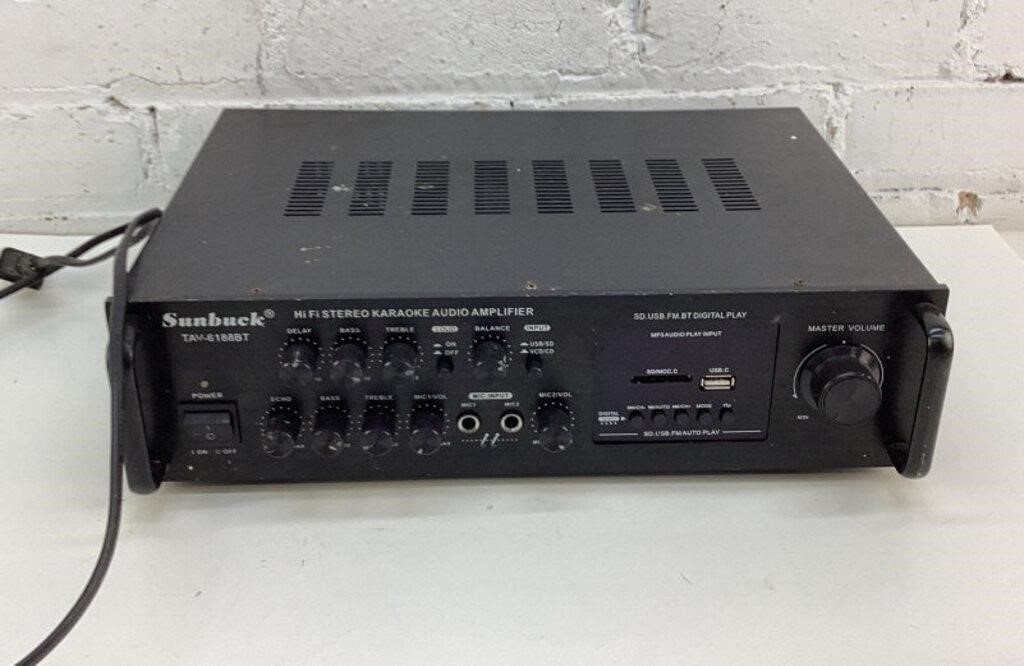 SunBuck tab6188bt stereo karaoke audio AMPLIFIER