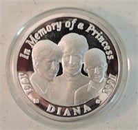 1997 Zambia Princess Diana Memorial