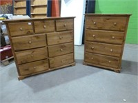 2 Dressers - 52" x 18" x 45.5"