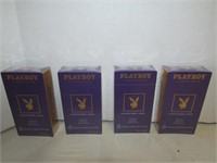 NEW Sealed Playboy Intimate Lubricants 4 Boxes