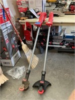 LOT OF 2 CRAFTSMAN WEED WACKER STRING TRIMMERS -