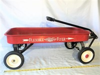 Vintage Flexible Flyer wagon.