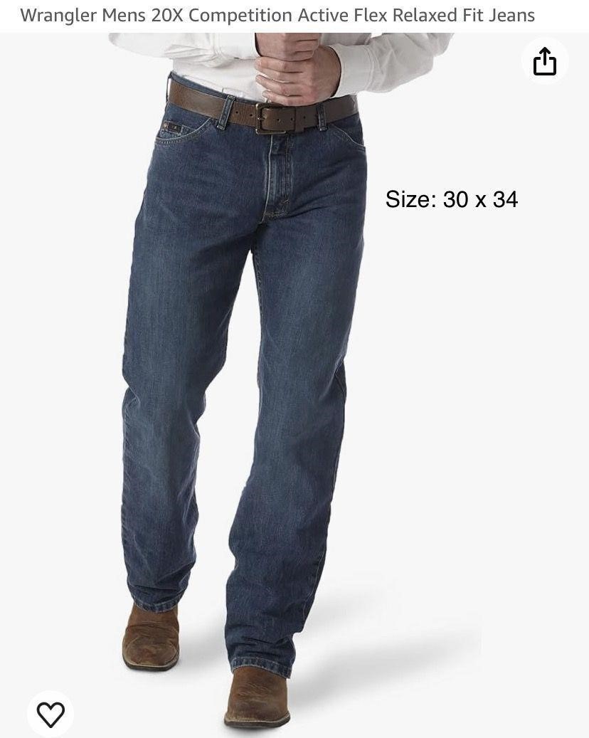 Wrangler Active Flex Relaxed Fit Jeans