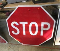 STOP ROAD SIGN