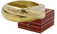 Cartier 18kt Gold Trinity Ring