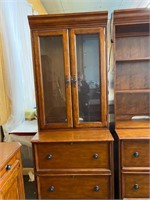 Tall wooden cabinet