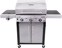 3-Burner Cabinet Style Gas Grill, Stainless