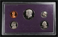 1986 United States Mint Proof Set 5 coins - No Out
