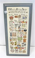 Cross Stitch "A Country Sampler"