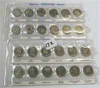 2 Quarters Coin Sets Year 2000 & Commemorative