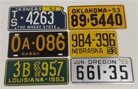 Vintage Mini License Plate Lot
Largest measures