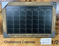 Framed Chalkboard Calendar (2nd photo for size)