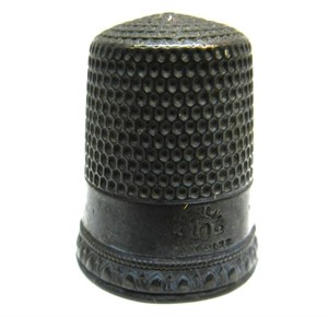 1800's Sterling Thimble