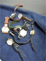 LEATHER BAND WATCHES