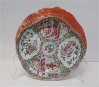 Chinese Qing Famille Rose porcelain dish