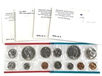 US Mint Sets - Doubles - 2-1970, 71' & 74'