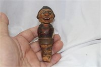 A Vintage German Wooden Figueral Cork Stopper