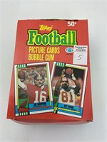 36 unopened packs of 1990 Topps football cards