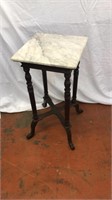 Marble Top Table or Plant Stand