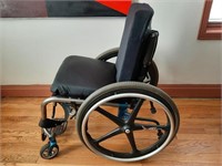 X-Core Wheel Chair With Pad And Cushion. Seat Is