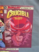 3 "Crucible; The Final Impact" Comics