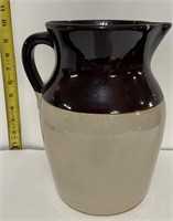 Crock Pottery Pitcher - USA