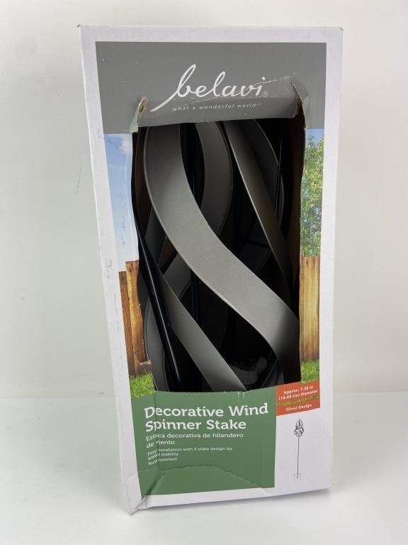 Belavi Decorative Wind Spinner Stake