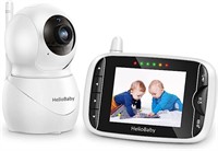 HelloBaby Monitor with Camera and Audio, IPS