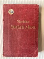 BAEDEKER'S NORD-EST DE LA FRANCE, 1903