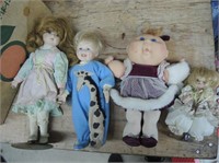 DOLLS AND CABBAGE PATCH KID DOLL