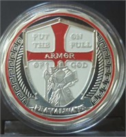 Armor of God challenge coin