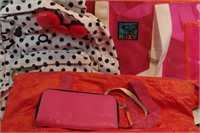2 PURSES BAGS, MICKEY BACKPACK AND WALLET SET