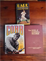Baseball Books, Babe Ruth, Ty Cobb, Records