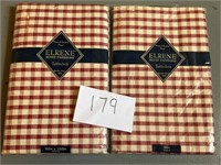 Flannel backed vinyl table cloths (2)
