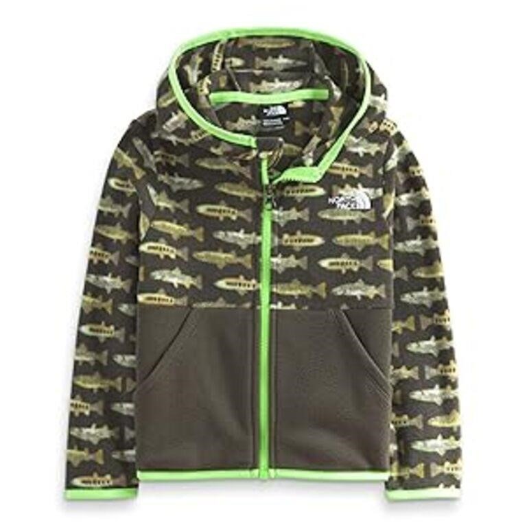 The North Face Kid's Green Fly Reel Hoodie Size 2t