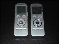 2 New Sony ICD-UX533b Digital Voice Recorder