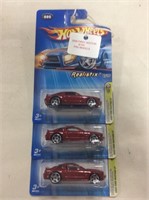 Three 2005 Hot Wheels Mustang GT First Editions