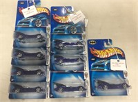 Eight 2004 First Edition Batmobile Hot Wheels