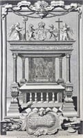 The Monument of King Edward VI Engraving, 1743